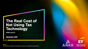 The Real Cost of Not Using Tax Technology Webinar Recording | ARKK